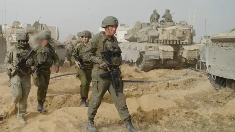 הרמטכ"ל זמיר בציר מורג בעזה