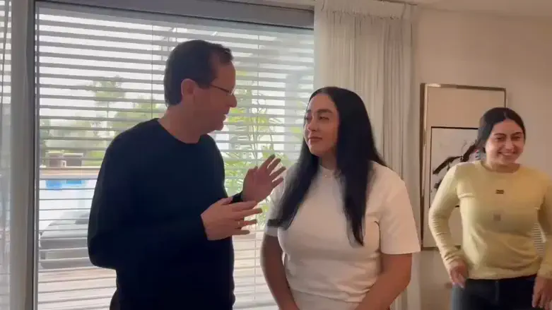 President Herzog and Liri Albag
