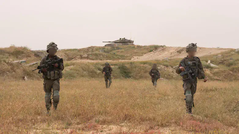 IDF troops in the Southern Command
