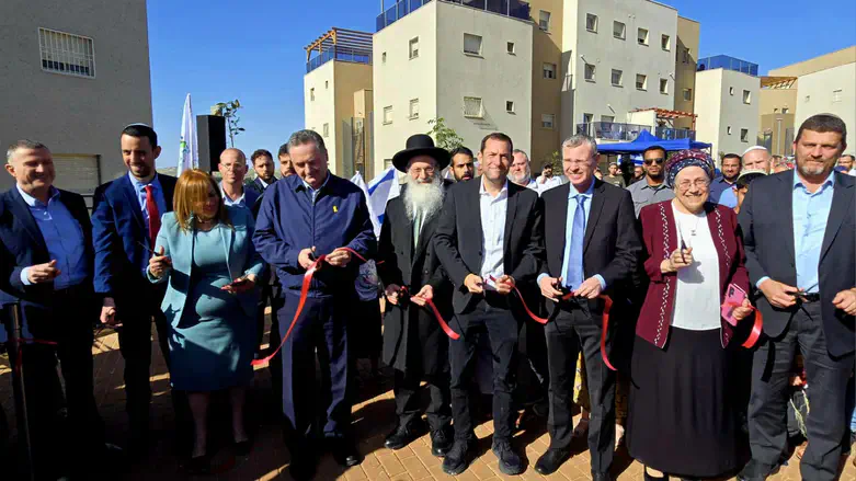 טקס חנוכת השכונה החדשה בהר ברכה
