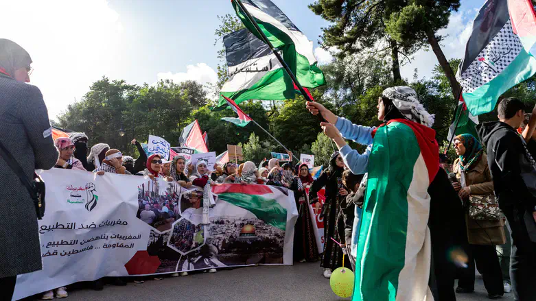 Anti-Israel demonstration in Morocco