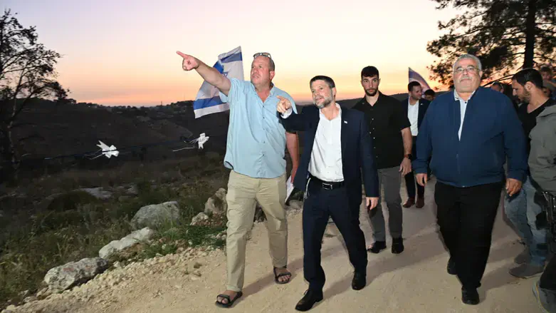 השר סמוטריץ' צועד בדרך החדשה