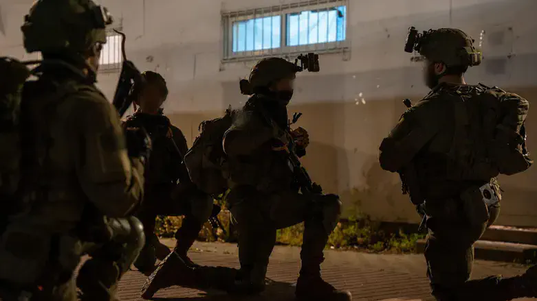 IDF soldiers in Judea and Samaria