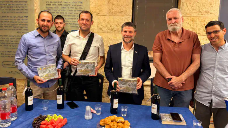 השר סמוטריץ' באירוע