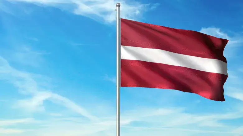 Latvian flag