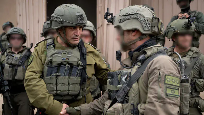Chief of Staff, Eyal Zamir, in Gaza