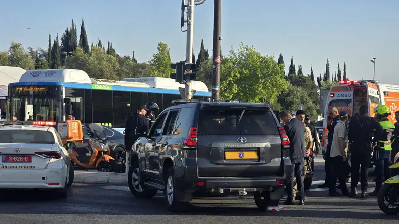זירת התאונה