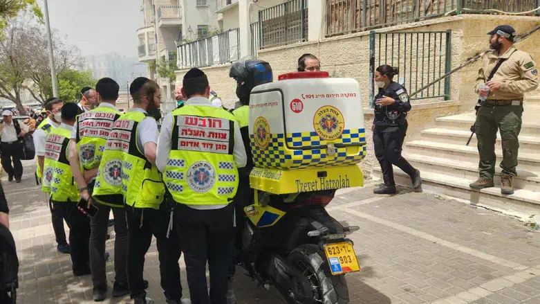 Fire in Ramat Beit Shemesh