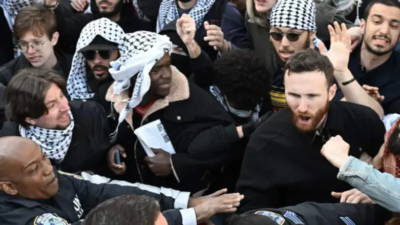Hatred expressed at an US university