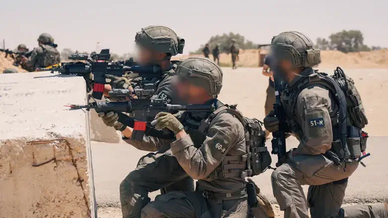 יחידת "לוט"ר עזה" באימון