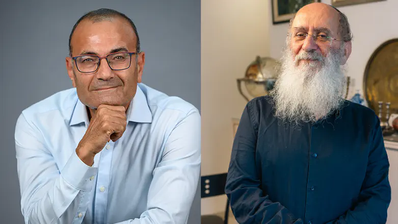 הרב אורי שרקי ופרופ' עוזי רבי