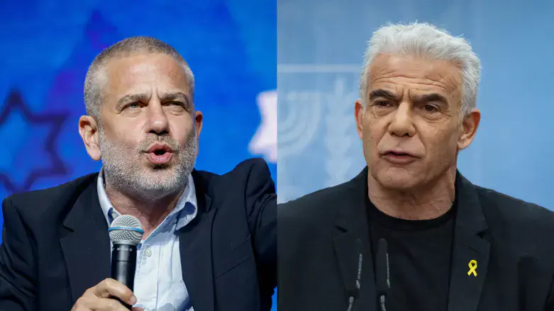 יאיר לפיד וינון מגל