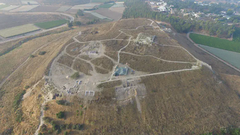 Site of the Canaanite temple