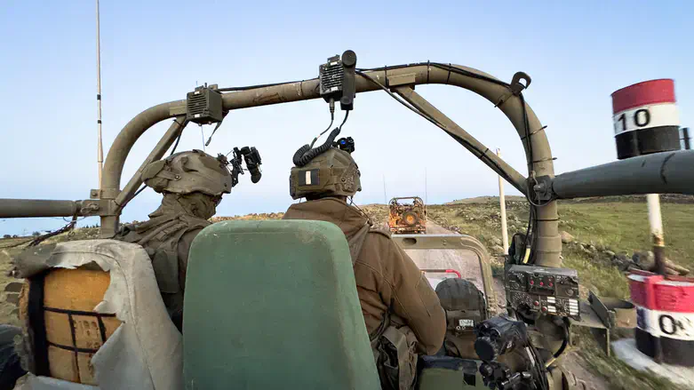 IDF forces in Syria