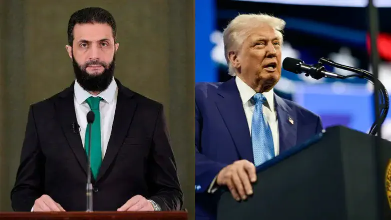 Дональд Трамп и Ахмед аш-Шараа