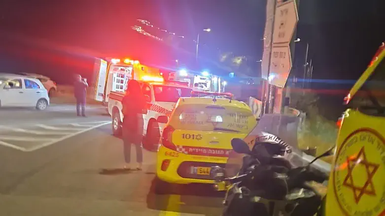 Scene of attack near Bruchin