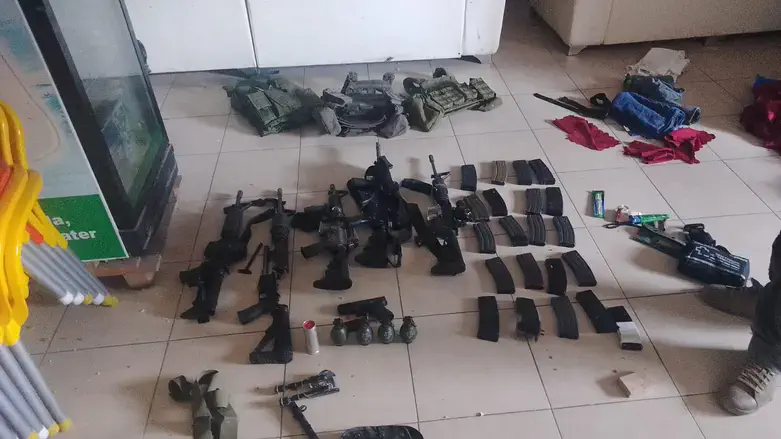 Weapons that were found