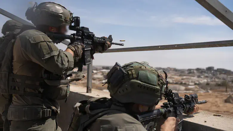 Бойцы ЦАХАЛ в секторе Газы. Иллюстрация