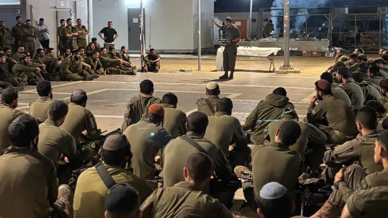 IDF soldiers on Lag B'Omer