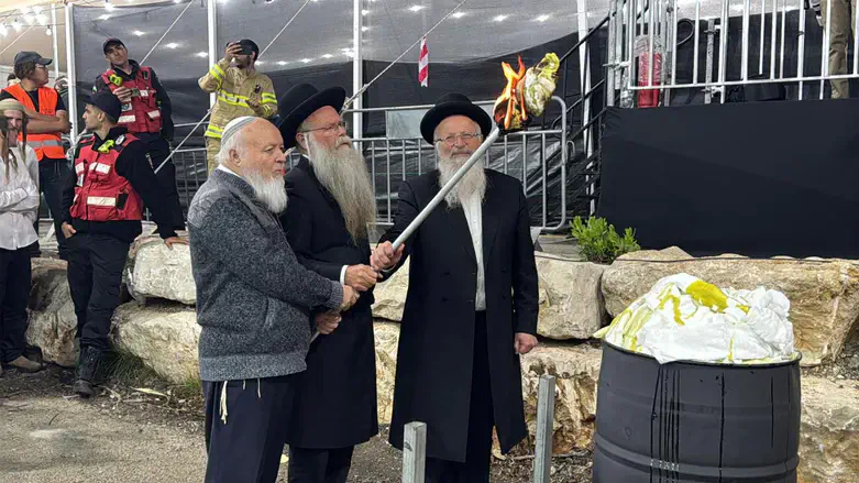 הדלקת הציונות הדתית במירון
