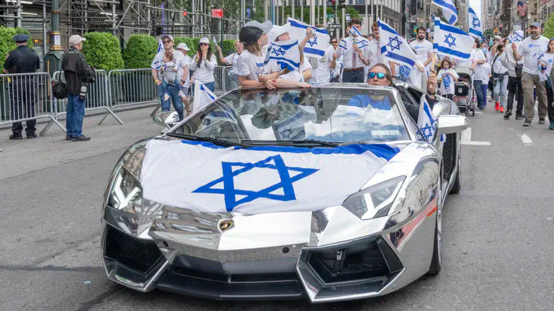 Произраильский парад в Нью-Йорке
