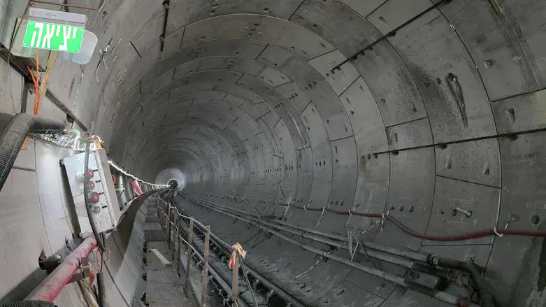 מנהרת הקו הירוק של הרכבת הקלה