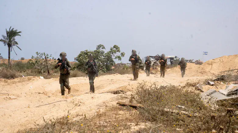 IDF soldiers in Gaza