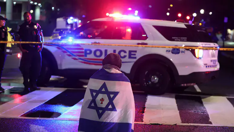 Scene of the attack in Washington