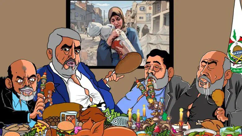 Avichay Adraee's cartoon