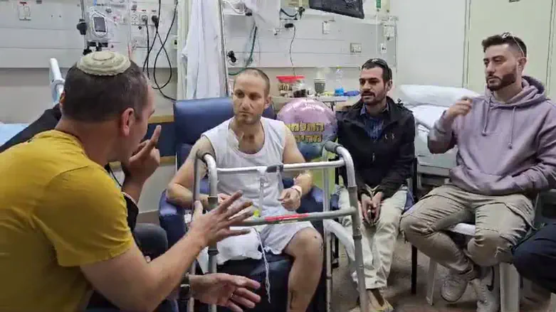 לוחם המילואים אופיר אנגלסמן