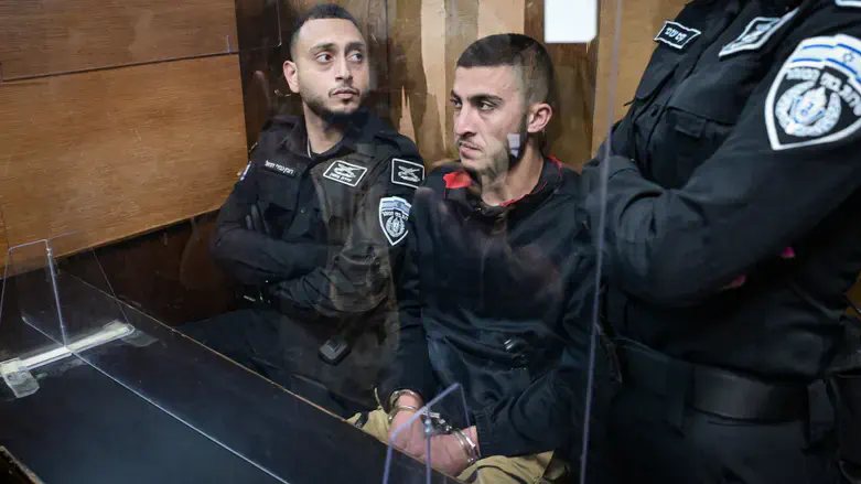 The Palestinian who spat at an officer