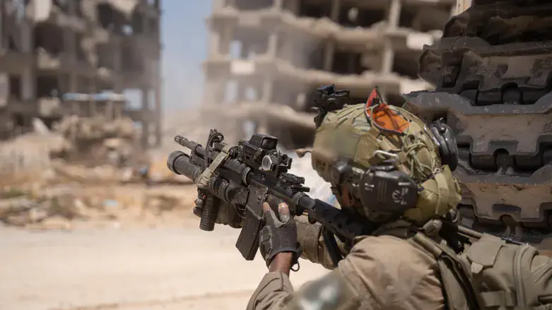 Combat soldiers in Gaza