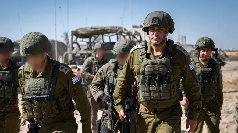 Eyal Zamir in Gaza