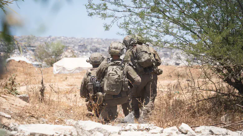 IDF soldiers in Gaza