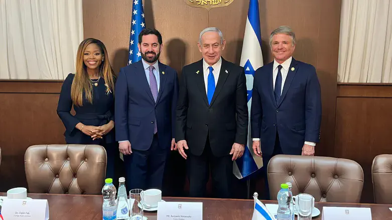 Netanyahu meets Congressional delegation