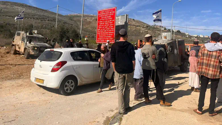 The prayer at the entrance to Shechem