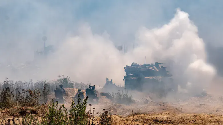 Soldiers in Gaza