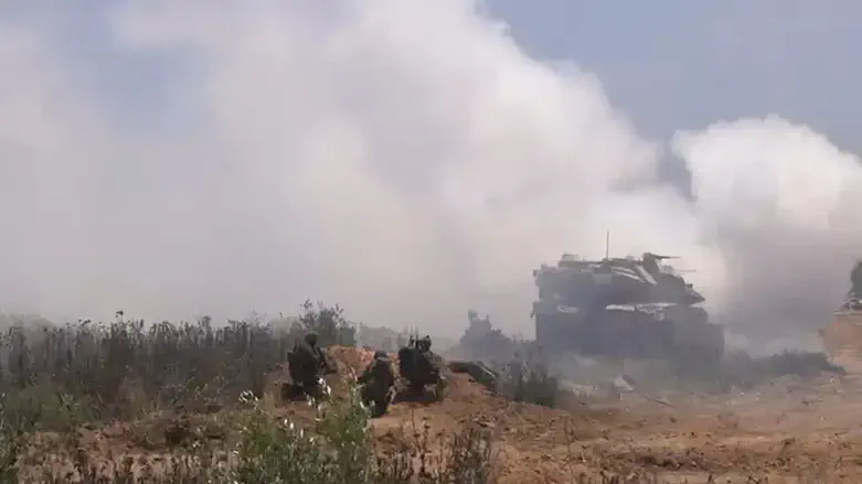 IDF soldiers in Gaza