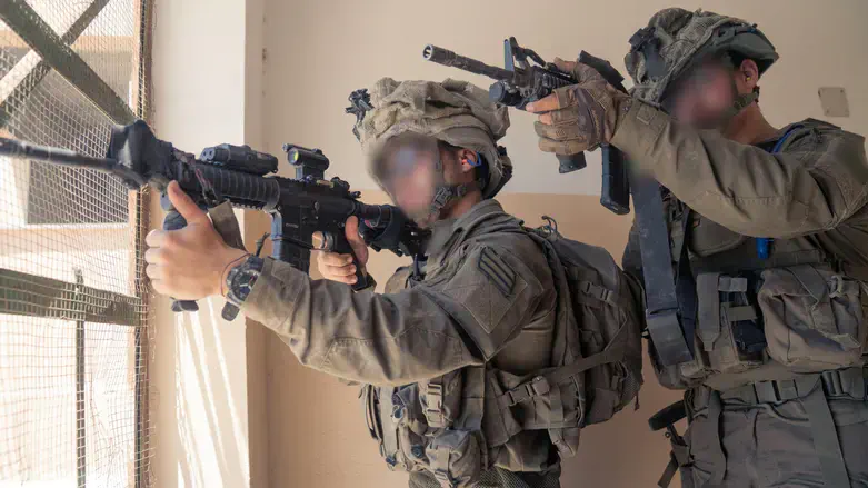 Soldiers in Gaza