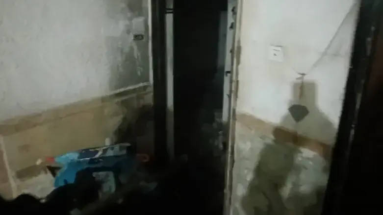 הדירה שנשרפה בבני ברק