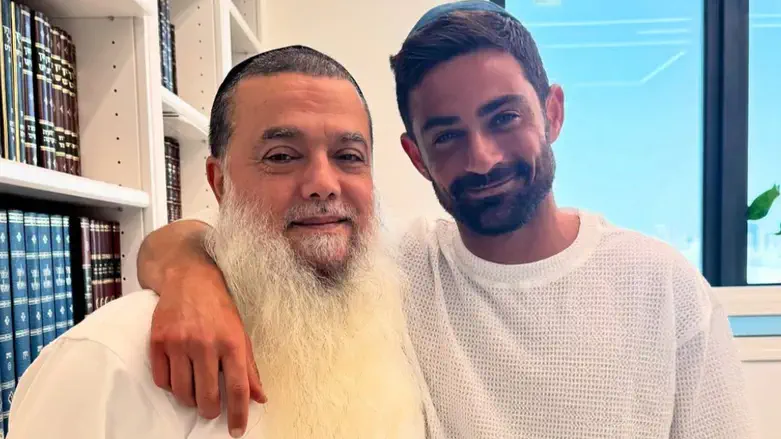 Гай Эйтан и раввин Игаль Коэн