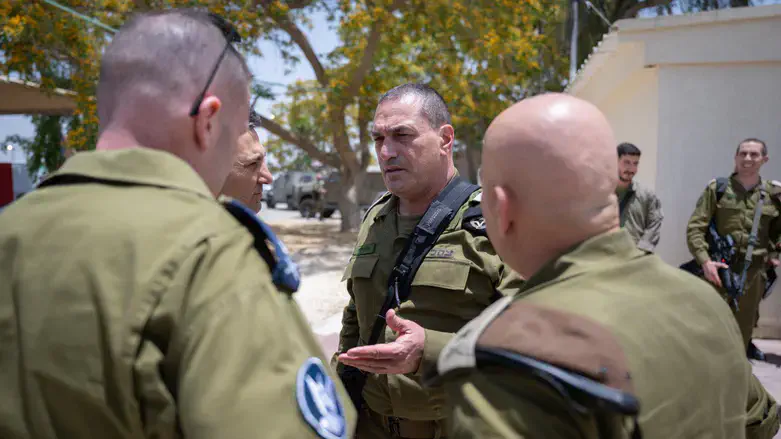 Chief of Staff Eyal Zamir in Gaza