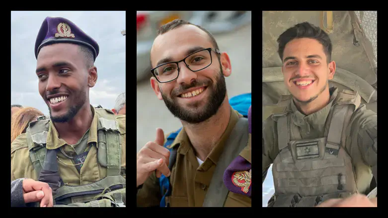 The three fallen soldiers