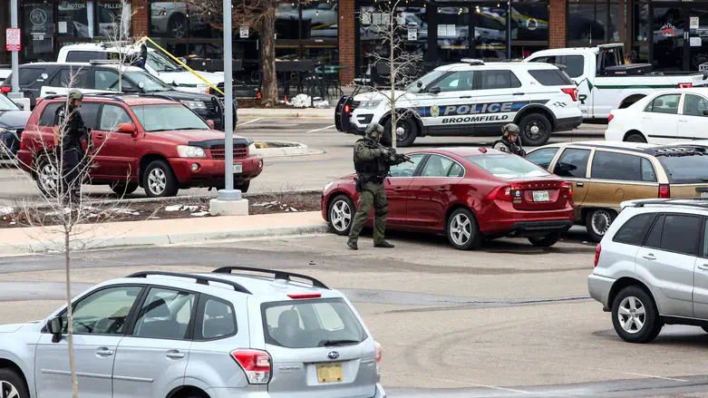 Scene of shooting in Boulder, Colorado