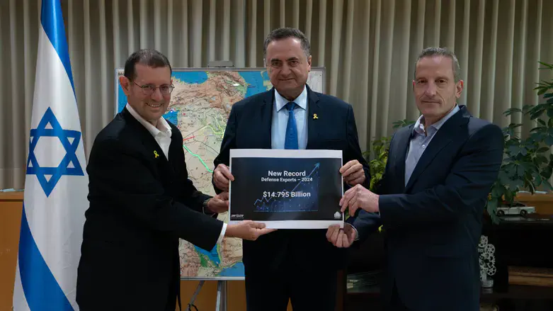 Minister Katz receives defense exports report
