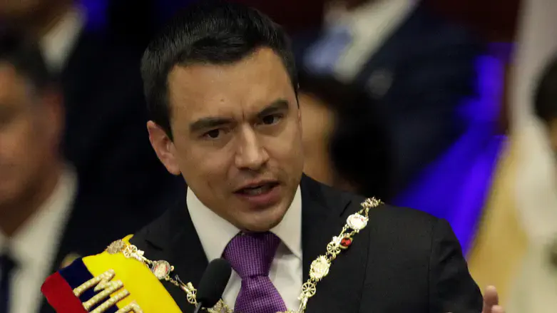 Ecuador's President Daniel Noboa