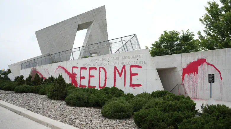 Vandalism at National Holocaust Monument in Ottawa