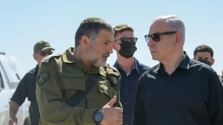 נתניהו עם המיועד לראשות השב"כ דוד זיני