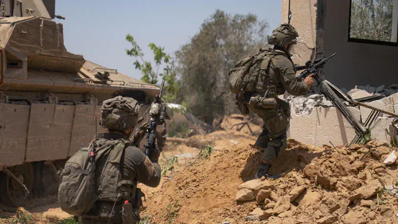 Солдаты ЦАХАЛа в секторе Газы