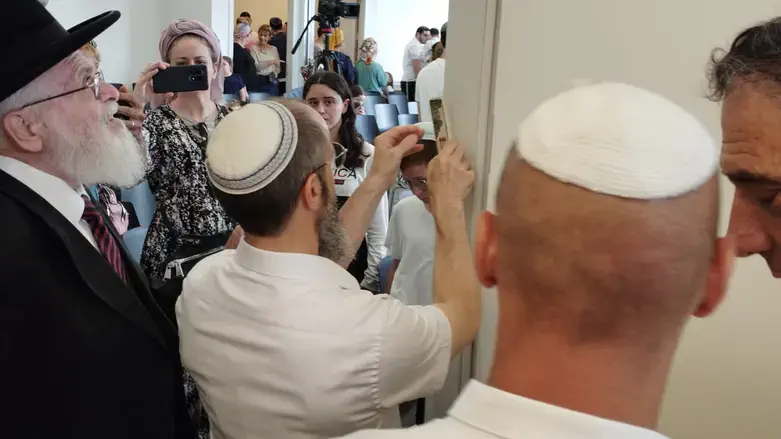 הרב שטרן חונך את המבנה